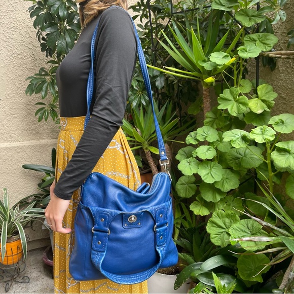 Marc Jacobs Vibrant Blue Shoulder Bag - Picture 3 of 14